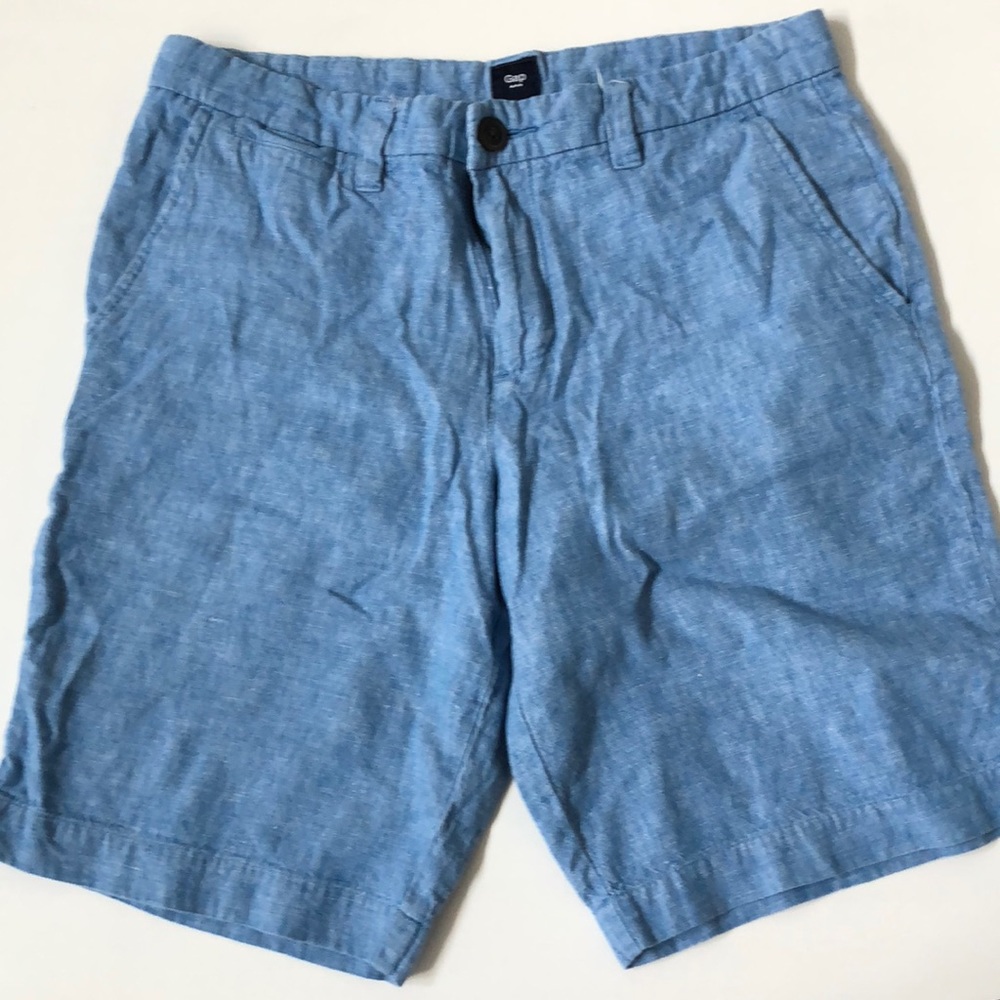 Gap Men’s linen/cotton blend shorts